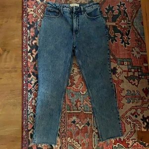 Abercrombie & Fitch curve love dark wash jeans